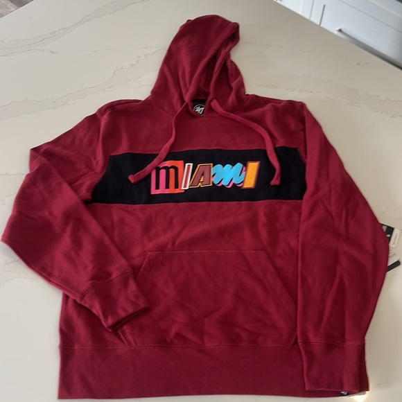 “47 Brand Miami Heat Mashup Hoodie - Picture 4 of 7